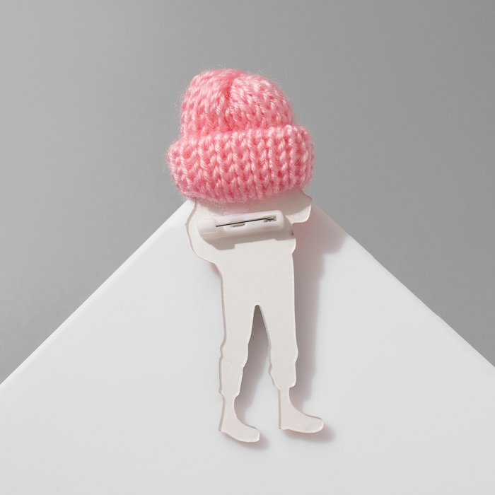 Брошь &laquo;Девочка&raquo; подросток, цветная в серебре