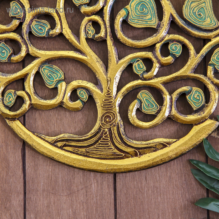 Панно настенное "Древо жизни" 30х30х1 см