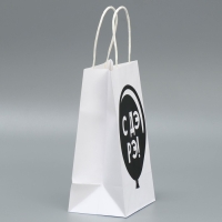 Пакет подарочный крафтовый, упаковка, &laquo;ДР&raquo;, 12 х 21 х 9 см