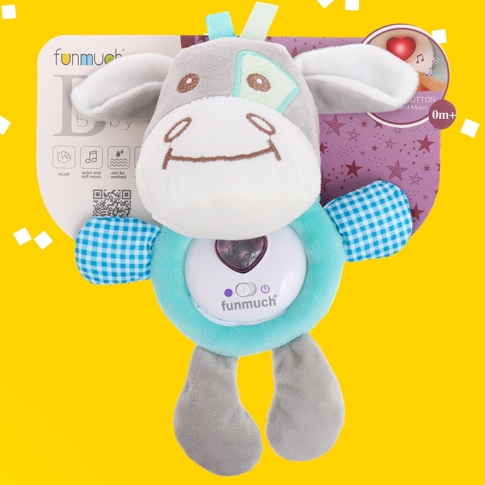 Музыкальная игрушка &laquo;Бычок&raquo;, 8 мелодий, свет