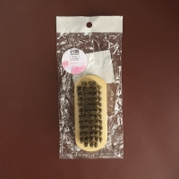 Щётка для полировки кожи, натуральный ворс, 9 &times; 3,8 см