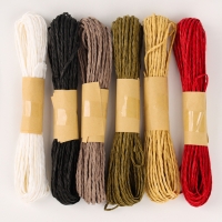 Рафия &laquo;Природа&raquo;, длина 1шт. &mdash; 10 м., набор 6 шт., цвет МИКС