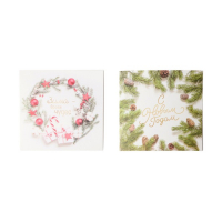 Новогодний подарочный набор "Зимнего волшебства", полотенце и аксессуары