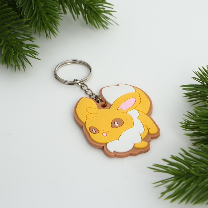 Брелок для ключей , резиновый, аниме &laquo;Милаш&raquo;, 6 х 4,9 см