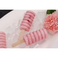 Форма для мороженого Доляна &laquo;Моника&raquo;, силикон, 19,5&times;11 см, 4 ячейки (6,7&times;3,2 см), цвет МИКС