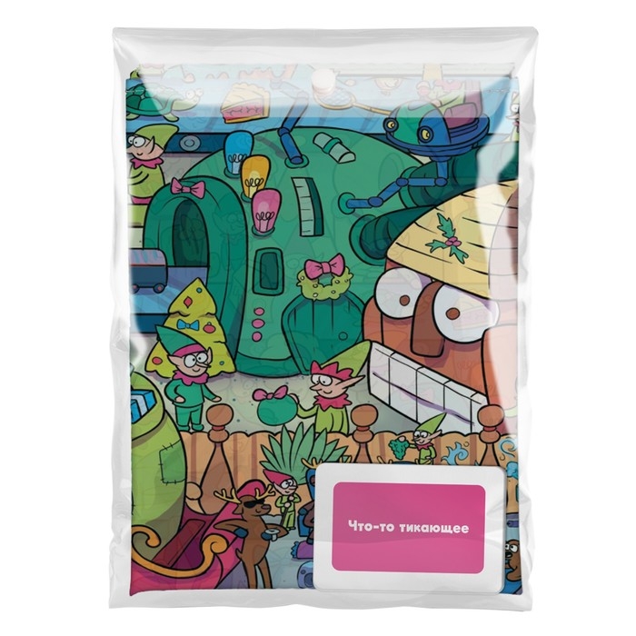 Новогодняя настольная игра &laquo;Новый год: ОКАВОКА. Фабрика Деда Мороза&raquo;, 50 карт, 5+