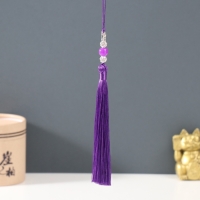 Подвеска текстиль, металл "Бабочка" фиолетовая 1х1,2х16,5 см Подвеска текстиль, металл "Бабочка" фиолетовая 1х1,2х16,5 см