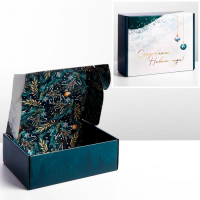 Коробка подарочная новогодняя складная &laquo;Сказочного Нового года&raquo;, 27 х 21 х 9 см, Новый год