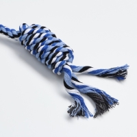 Игрушка тренировочная канатная "Инь-Янь", 40 см, до 70 г, микс цветов Игрушка тренировочная канатная "Инь-Янь", 40 см, до 70 г, микс цветов