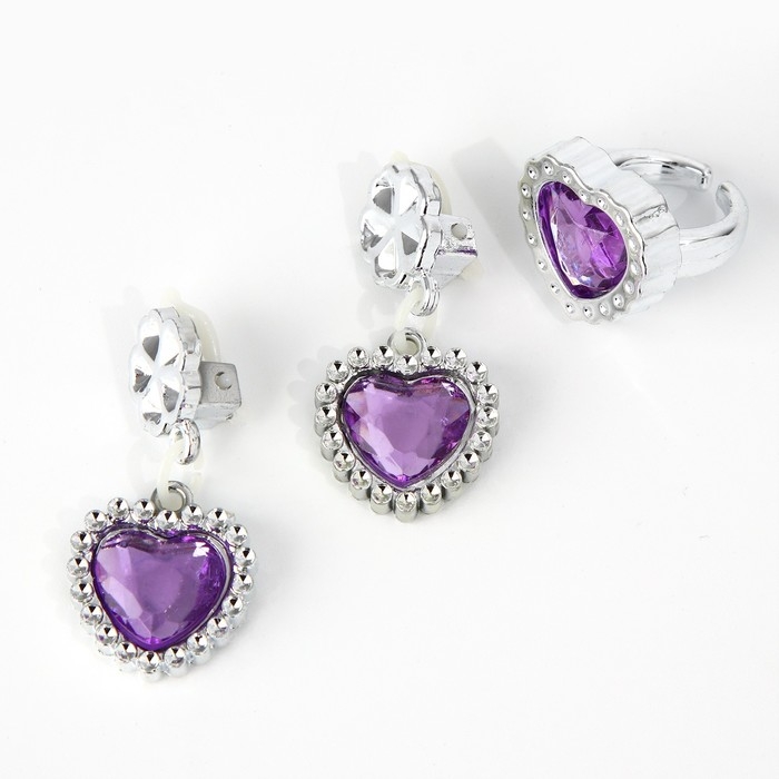 Набор детской косметики в чемодане &laquo;Единорожка&raquo;, тени, резинки для волос, блески для губ, глиттер, украшения, лаки для ногтей, наклейки, пилочка, расчёска, кисти, косметичка