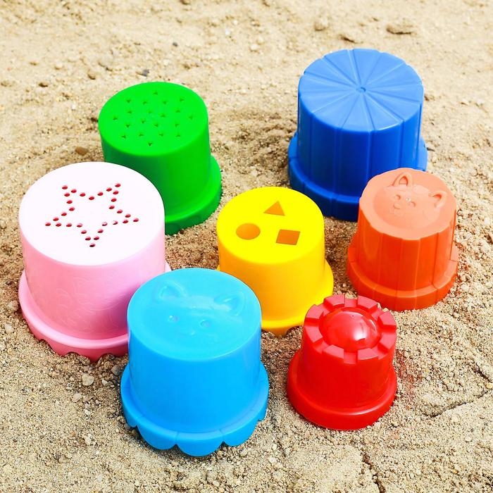 Пирамидка для песка №71, цвета МИКС Пирамидка для песка №71, цвета МИКС