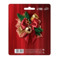 Набор светодиодных свечей &laquo;Новогодняя коллекция: С новым счастьем&raquo;, 4 шт., диам. 4.5, модель AR-0003