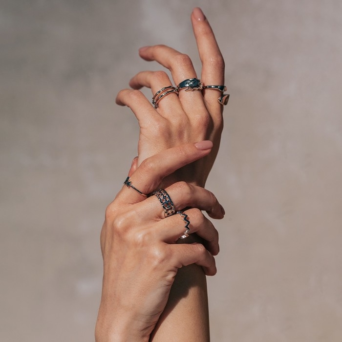 Кольцо «Грация» сетка , цвет серебро, безразмерное Кольцо «Грация» сетка , цвет серебро, безразмерное