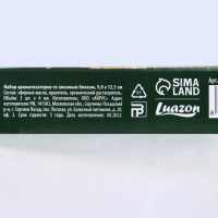 Ароматизаторы в машину &laquo;С новым счастьем&raquo;, ваниль, дыня, яблоко (набор 3 шт)