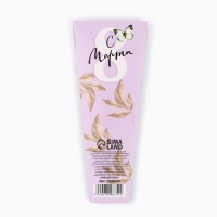 Ручка &laquo;С 8 марта&raquo;, металл, синяя паста