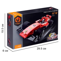 Конструктор «Гоночный болид», инерция, 150 деталей Конструктор «Гоночный болид», инерция, 150 деталей