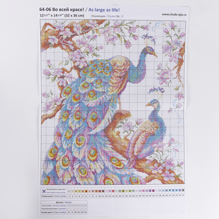 Набор для вышивания крестом &laquo;Во всей красе!&raquo;