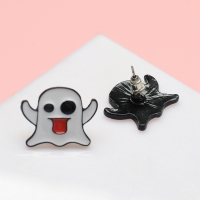 Серьги &laquo;Привидения&raquo; кривляки, цветные