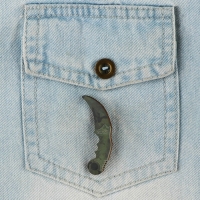 Значок с наклейками &laquo;Настоящему защитнику&raquo;, 6.5 х 9 см