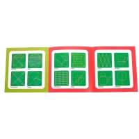 Геоборд двусторонний &laquo;Новогодний&raquo; со сменными картинками и резиночками