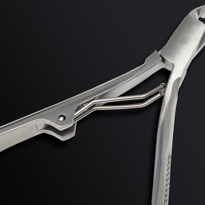 Кусачки маникюрные для кутикулы &laquo;Premium&raquo;, 10,3 см, длина лезвия - 4 мм, цвет серебристый