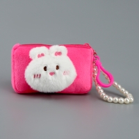 Кошелёк детский «Зайка», на брелоке с браслетом Кошелёк детский «Зайка», на брелоке с браслетом