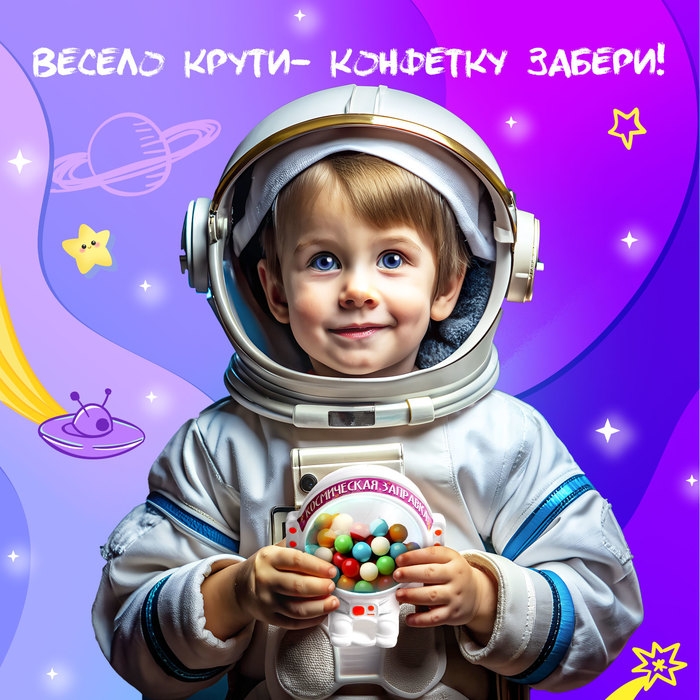 Автомат для конфет «Космонавт», мини Автомат для конфет «Космонавт», мини