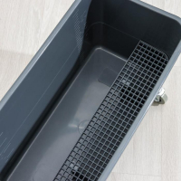 Ведро пластиковое для мытья окон на колесах, 24 литра, 56&times;29&times;34 см