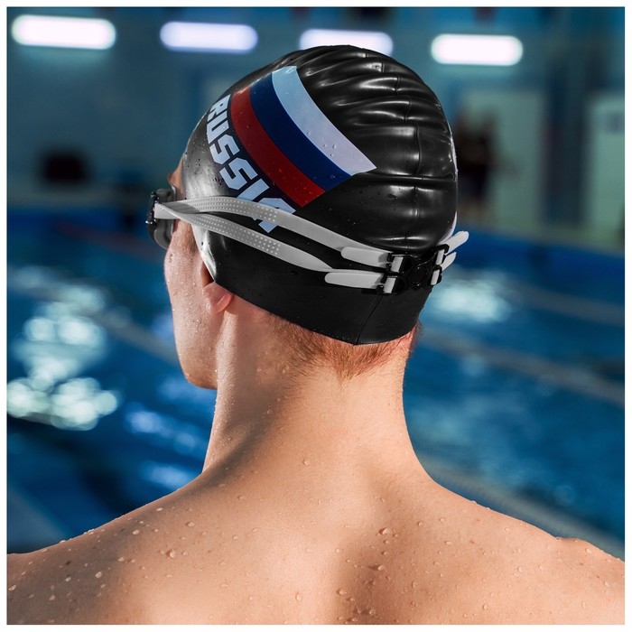 Очки для плавания ONLITOP, беруши, цвета МИКС