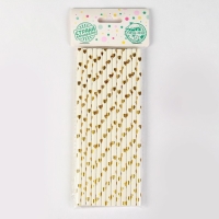 Трубочка для коктейля &laquo;Сердца&raquo;, набор 25 шт.