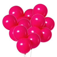 Шар латексный 12", пастель, в наборе 100 шт., цвет фуксия Шар латексный 12", пастель, в наборе 100 шт., цвет фуксия