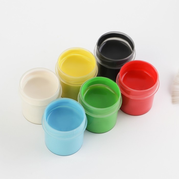 Гуашь 6 цветов 20 мл художественная &laquo;1 сентября&raquo;.