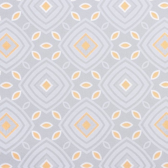 Клеёнка на стол &laquo;Узор&raquo;, на тканевой основе, рулон 20 метров, ширина 137 см