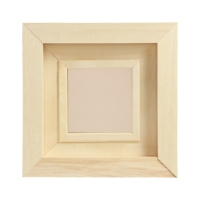 Окно, 30&times;30см, двойное стекло ЛИПА, бронза