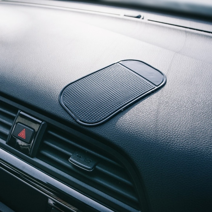 Коврик противоскользящий TORSO, "Spider" 7&times;13 см, чёрный