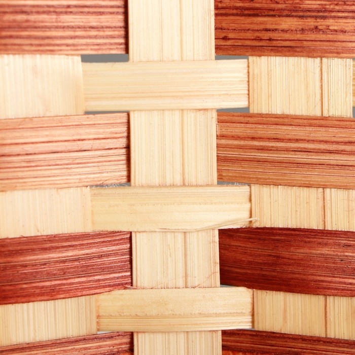 Корзина плетеная Корзина плетеная "Ладья", без ручки, 41х28/27х 20 Н 15 см, бамбук