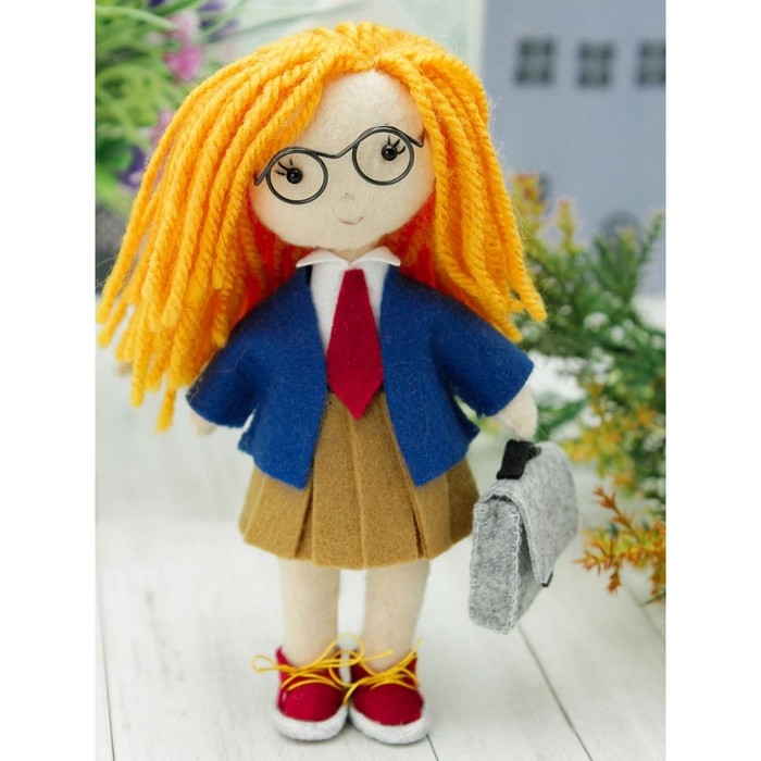 Набор по изготовлению игрушки из фетра «Малышка Марго», рост — 15 см Набор по изготовлению игрушки из фетра «Малышка Марго», рост — 15 см