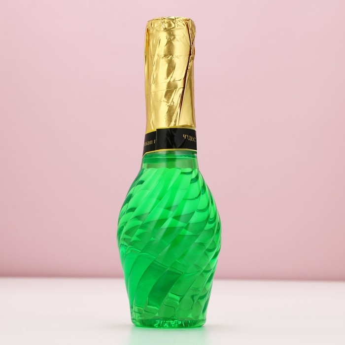 Гель для душа во флаконе мондоро &laquo;Богатства и успеха в Новом Году&raquo;, 250 мл, аромат зеленого яблока, ЧИСТОЕ СЧАСТЬЕ