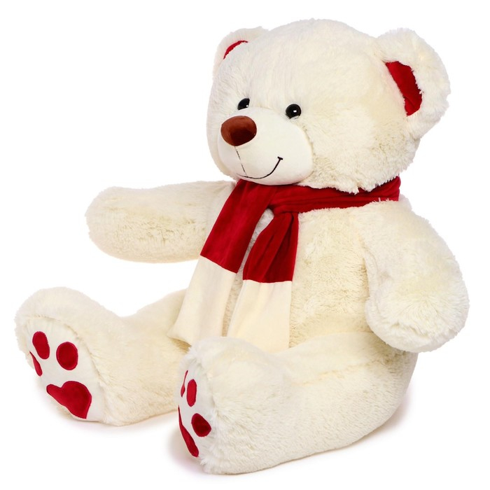 Мягкая игрушка &laquo;Медведь Кельвин&raquo;, цвет молочный, 90 см