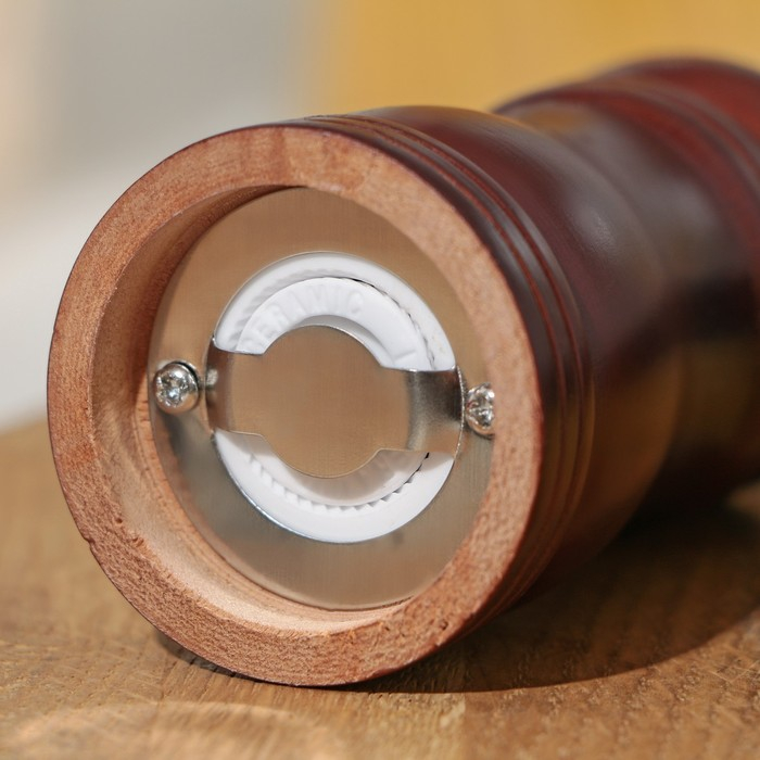 Мельница для специй Доляна &laquo;Дуновение леса&raquo;, 10,5&times;4,5 см, керамический механизм, цвет коричневый