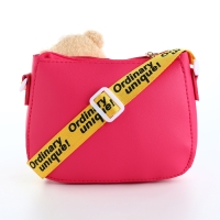 Сумка детская для девочки на молнии «Выбражулька», цвет малиновый Сумка детская для девочки на молнии «Выбражулька», цвет малиновый