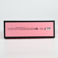 Складная коробка для цветов с окном &laquo;Спасибо, что ты есть&raquo;, розовая, 16 х 27 х 9 см