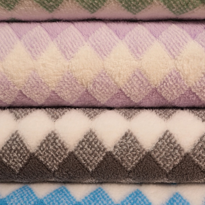 Полотенце банное Этель Полотенце банное Этель "Градиент", цв. розовый, 70х140 см, 100% п/э, 240 г/м2