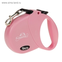 Рулетка DIIL, 4 м, до 20 кг, лента, розовая