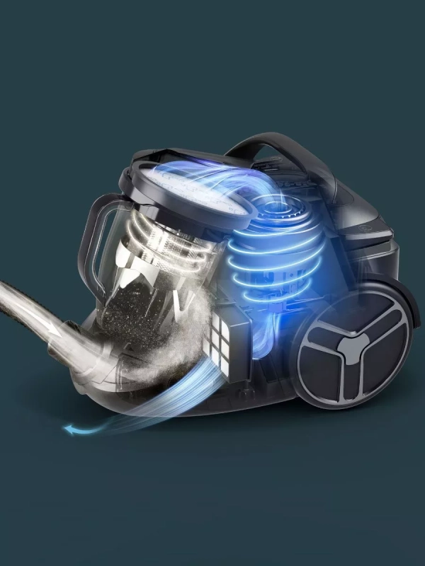 Пылесос Silence Force Cyclonic Effitech TW7976EA, 500 Вт