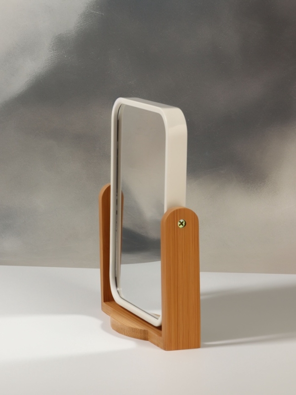 Зеркало наст бамбук подст прям-к (2) BAMBOO 12,5*17см/16,5*19*4,5см б/увел кор QF Зеркало наст бамбук подст прям-к (2) BAMBOO 12,5*17см/16,5*19*4,5см б/увел кор QF