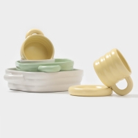 Маслёнка Доляна &laquo;Зефир&raquo;, 16&times;13,5&times;5 см, керамика, белая