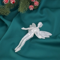 Украшение ёлочное "Феечка" 13х8, белый Украшение ёлочное "Феечка" 13х8, белый
