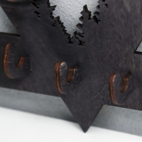 Ключница открытая "Ромб" 13х18 см