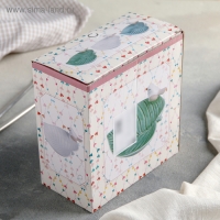 Блюдо керамическое &laquo;Птичка на листочке&raquo;, 15,5&times;15,5 см, цвет голубой